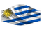 Tapaboca Lavable De Tela Diseño Bandera Uruguay